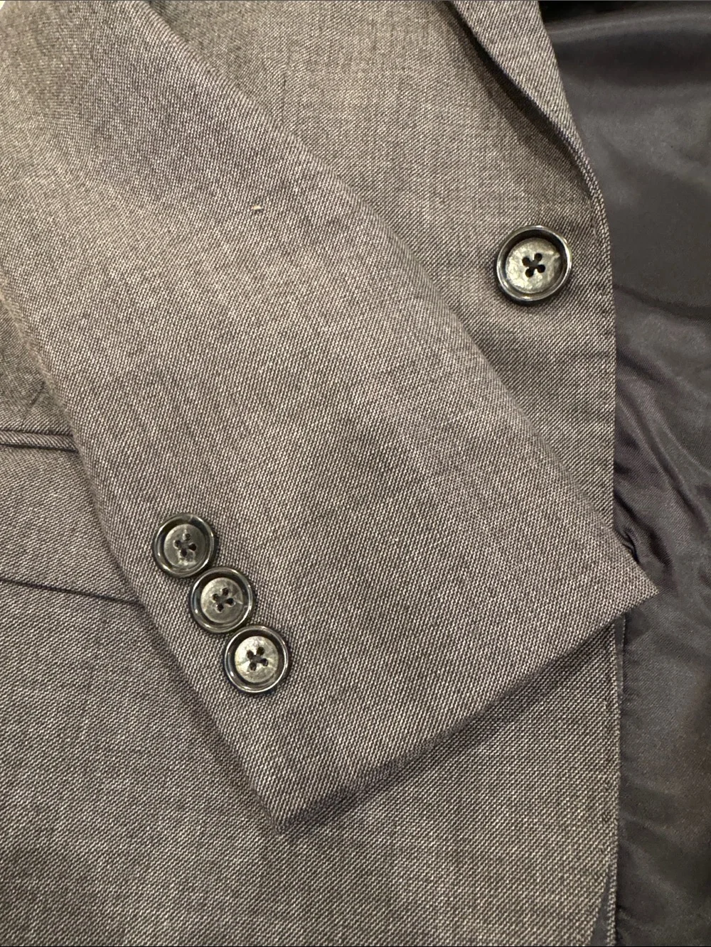 NWT Crewcuts Gray Boys' Two-Piece Suit with Notch Lapel